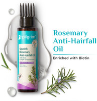 Pilgrim Spanish Rosemary & Biotin Hair Oil For Strengthening & Hair Growth Hair Oil(100 ml)