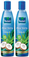Parachute Advansed Aloe Vera Coconut Hair Oil GOLD, 5X Aloe Vera, Makes hair Sooperr soft Hair Oil(800 ml)