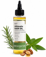 Hairlusy Ultimate Hair Growth Oil | Rosemary, Batana & Bhringraj | Non-Greasy Hair Oil(100 ml)