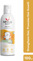 MYLO Baby Hair Oil | Promotes Hair Growth | Goodness of Avocado, Argan & Castor oil Hair Oil(100 ml)