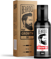 BEARDO Men Beard & Hair Growth Oil For Growth & Thicker Looking No Harmful Chemicals Hair Oil(30 ml)