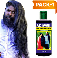 Adivasi Best Ayurvedic Hair oil ,For Damage Repair hair , Frizz Control oil Hair Oil(100 ml)