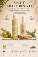 SAYY Combo Of Scalp Revival Hair Serum 50 ML For Stronger Roots Rosemary Oil 100 ML Hair Oil(150 ml)