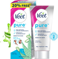 Veet Hair Removal Cream for Women, Sensitive Skin, For Legs, Underarms, Bikini, Arms Cream(60 g)