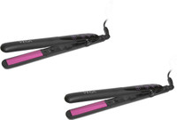 VEGA Adore VHSH-18 Pack Of 2 Hair Straightener(Black)