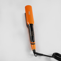 DSP D Titanium Plated Straightener with Natural Macadamia NUT Oil Hair Straightener(Yellow)