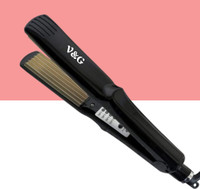 BAZER AT-8212C PRO Professional Crimping Machine for Hair Hair Straightener(MULTI 56)