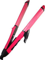 Mr Neat professional 2 in 1 hair straightener and curler for Hair Styler - Hair Straightener and Curler Hair Straightener(Pink)