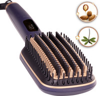 VEGA Vega LitStyle L1 Hair Straightener Brush VHSB-06 Hair Straightener Brush(Blue)