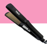 BAZER AT-8212C PRO Professional Crimping Machine for Hair Hair Straightener(MULTI 55)