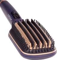 VEGA Vega LitStyle L1 Hair Straightener Brush VHSB-06 Hair Straightener Brush(Blue)
