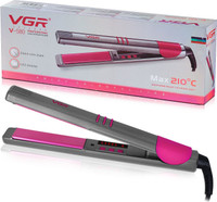 VGR V-580 Hair Straightener(Grey, Pink)