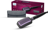 PHILIPS BHH896/10 Hair Straightener Brush(Black)