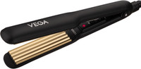 VEGA Classic Hair Crimping Machine With Quick Heat Up & Ceramic Coated Plates VHCR-01 Hair Styler(Black)
