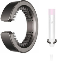 Zibuyu Filter Cleaning Brush Attachment for Dyson Airwrap HS01 HS05 Styler Filter Cleaning Brush for Dyson Hair Styler(Black)