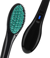 VEGA X-GLAM STRAIGHTENING BRUSH VHSB-01 Hair Straightener Brush(Black)