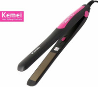 Kemei KM-328 Hair Straightener KM 328 Professional Hair Straightener(Black2, Pink2)