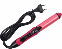 KEDARI Ceramic Coating Hair Straightener and Curler Hair Straightener(Pink,Black)