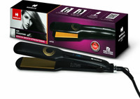 HAVELLS HS4122 Keratin Smooth HS 4122 Hair Straightener(Black, Gold)