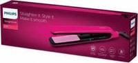 PHILIPS BHS522/00 BHS522/00 ThermoShield Technology to lower heat damage Hair Straightener(Pink)