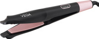 VEGA Glam Up 2 in 1 Twisted Hair Straightener and Curler VHSC-05 Hair Styler(Black)