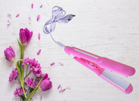 NVA -SX-8006 Premium Quality Hair Styler Personal Useful Electric Hair Crimper Straightener For Hair Styling Hair Styler(Pink)