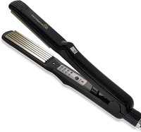 PROFESSIONAL FEEL Hair Crimper Electric for Woman Hair Crimping Tool To Give Your Hair Iconic Style 4X Protection Plats Hair Styler(Black)