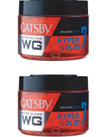 GATSBY Japan Water Gloss - Hyper Solid Hair Gel each (Pack of 2) Hair Gel(300 g)