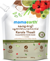 Mamaearth Kerala Thaali Cleansing Hair Mask with Hibiscus, Shikakai, Amla, Flaxseed(200 g)