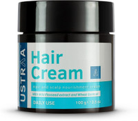 USTRAA Hair Cream for Men - For Daily Use with Light Hold - Style & Nourishment Hair Cream(100 g)