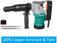 Sauran 5Kg Demolition Hammer, Breaker Copper Armature (HMD52) Hammer Drill(17 mm Chuck Size, 1200 W)