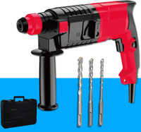 RanPra HAMMER DRILL MACHINE 3 TYPE BITS AND CASE Hammer Drill(20 mm Chuck Size, 950 W)