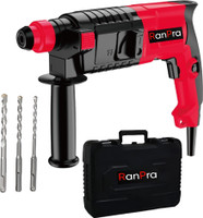 RanPra 20mm Hammer Drill Machine with 3 Bits for Making Holes in Wood/Metal ETC. Hammer Drill(20 mm Chuck Size, 0 W)