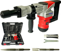 Inditrust 7kg Electric Demolition Hammer, 1500W, 360° Rotating Handle, with Anti vibration control handle, 2900 RPM with 6 MONTHS WARRANTY Hammer Drill(17 mm Chuck Size, 1500 W)