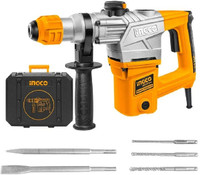 INGCO 5J SDS Plus Chuck System RH10508 Rotary Hammer Drill(10 mm Chuck Size, 1050 W)