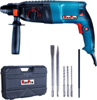 RanPra 3 MONTHS WARRANTY 26 MM CUTFAST HAMMER/DEMOLITION DRILL MACHINE HEAVY DUTY 1250 W Rotary Hammer Drill(26 mm Chuck Size, 1250 W)