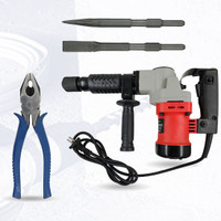 Hillgrove 100% Copper Winding HGCM878M1 Demolition 100% Copper Winding HGCM878M1 Demolition Rotary Hammer Drill(17 mm Chuck Size, 1200 W)