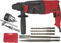 Inditrust new 1250W WITH 6 MONTHS WARRANTY DRILL CHUCK ADAPTOR & 13mm drill chuck & Adaptor Rotary Hammer Drill(26 mm Chuck Size, 1250 W)