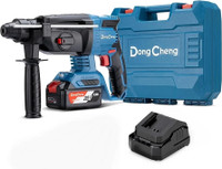 Mat max DCZC02-26 CORDLESS BRUSHLESS HAMMER DRILL 20V MAX LI-ION BATTERY & 3 TYPES OF MODES Rotary Hammer Drill(26 mm Chuck Size, 600 W)