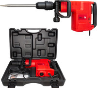 iBELL Demolition Hammer, Impact 900-1890/min, 10.3 Kg, Energy 25J, 30mm SDS Max chuck DH45-66 Hammer Drill(30 mm Chuck Size, 1500 W)