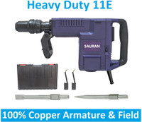 Sauran Heavy-Duty 11 Kg Demolition Hammer 100% Copper Armature (HMM6) Impact Driver(24 mm Chuck Size, 1500 W)