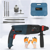 Walkers WKCB202M1 Impact Drill Machine Forward/Reverse Rotaion with , SDS for Making Holes in Metal/Wood/Concrete (1200W) Rotary Hammer Drill(26 mm Chuck Size, 1200 W)