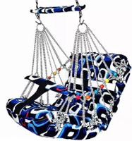 Kicchipai Cotton Child Jhula for 1-3 Year indoor For Kids Swings Cotton Hammock(Multicolor, DIY(Do-It-Yourself))