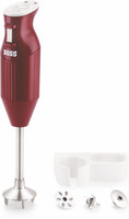 BOSS 225 W Maroon Hand Blender(B132 Portable Hand Blender Variable Speed Control | ISI-Marked)