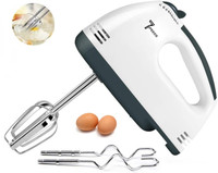 Excelanz 260 W White Electric Whisk, Hand Blender(Electronic Hand Blender, Beater for Egg, Lassi, Cakes, Ice Cream, MultiPurpose)