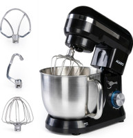 AGARO 1000 W Black Stand Mixer(Royal Stand Mixer 1000W with 5L SS Bowl and 8 Speed Setting with 2 Year Warranty)