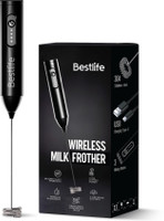 Bestlife 50 W Black Hand Blender, Electric Whisk(USB Electric Frother with 3 Speed Modes for Coffee Handheld Whisk Beater)