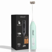 CELLO 50 W Turquoise Hand Blender, Electric Whisk(Tornado Wireless)