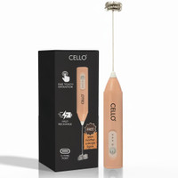 CELLO 50 W Peach Hand Blender, Electric Whisk(Tornado Wireless)