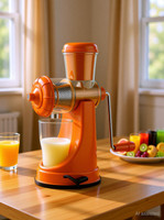 Zubix Steel Fruit Juicer Hand Juicer(Multicolor)